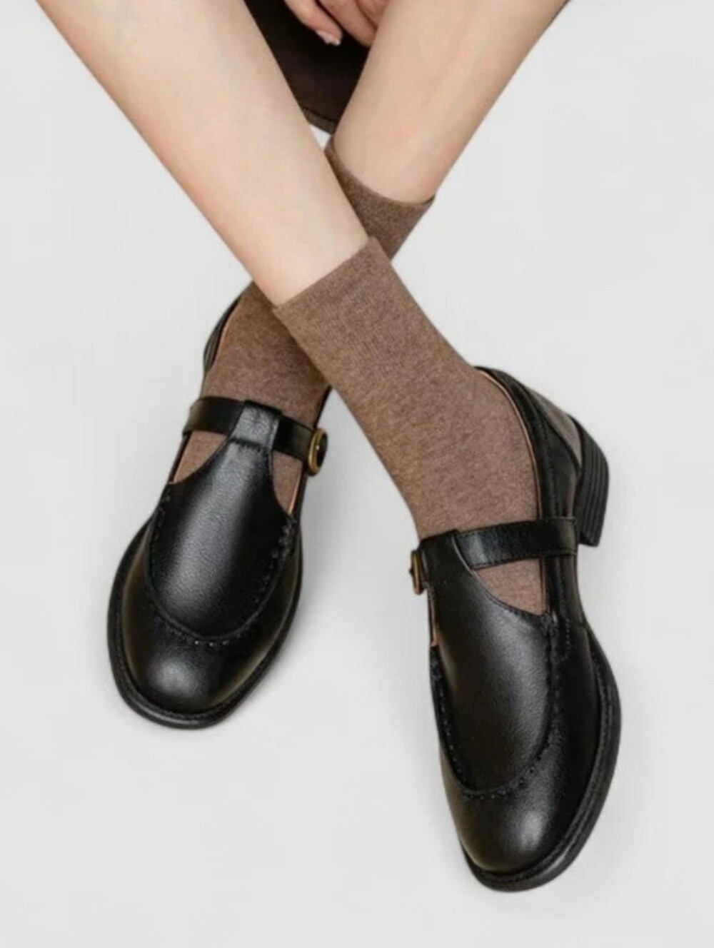 NWOT Agsdon (THE VIVIENNE) - Black Mary Jane Shoes/Loafers